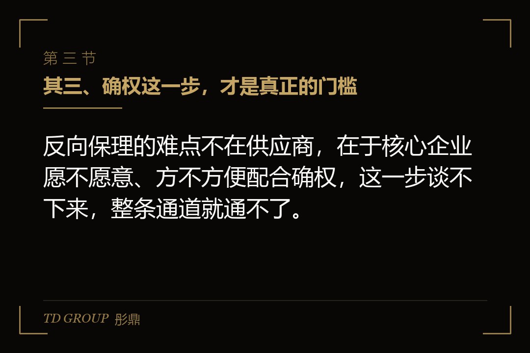 其三、确权这一步,才是真正的门槛